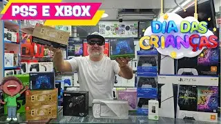 XBOX ONE, PS4 E LANÇAMENTOS NA MEGA PROMOÇÃO DIA DAS CRIANÇAS.