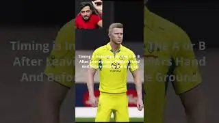 How To Hit Reverse Sweep & Normal Sweep Easily In Cricket 24 | Simple Tutorial #Shorts By RtxVivek