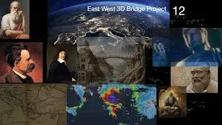 East West 3D, GraphXR, No12, Confucius, Laozi, Buddha, Plato, Descartes, Nietzsche