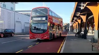 85 Passing Through The Refurbished & Reopened Cromwell Road Bus Station, Kingston upon Thames