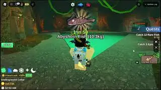 Free Item Roblox Rewards: How We Go to Underground Cellar New Map Fish It Roblox Ancient Jungle