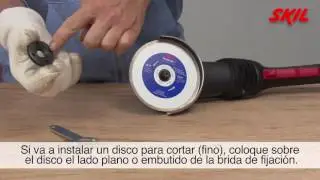 C&oacute;mo cambiar el disco de una amoladora angular