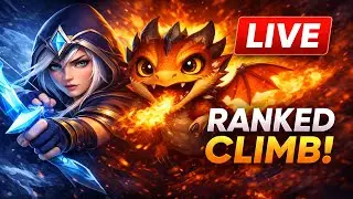 Wild Rift Live | Ashe Precision & Smolder Chaos in Ranked - Patch 7.0 Season 4