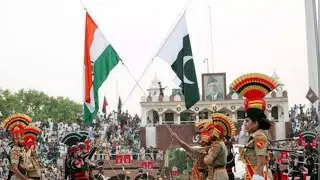 Wagha -Attari Border || #shorts