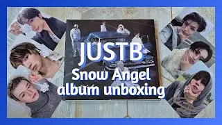❄️ JUSTB - Snow Angel album unboxing ❄️