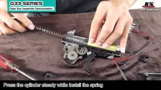 ICS G33 Gear Box Assemble Demonstration