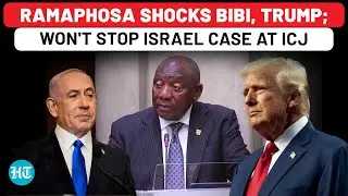 Hours After Gaza Deal, Ramaphosa Stuns Netanyahu & Trump;Won't Let Go Of Israel Genocide Case At ICJ