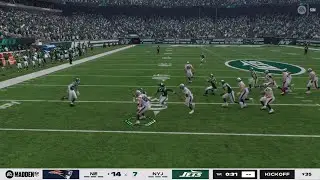 Madden NFL 26 Patriots vs  Jets. Full game