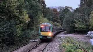 A Class 171 Turbostar 8-Car DMU exits the southern portal of Cowden Tunnel with the 1E37 to Uckfield