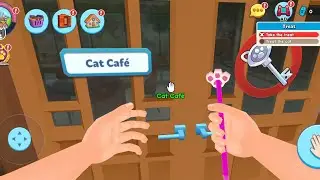 My Per Stray Cat Simulator - Cat Cafe - Gameplay