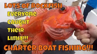 ROCKFISH FISHING IN MONTEREY? Everyone CAUGHT their limit!? J&M Sportfishing