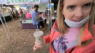 Coconut Grove Saturday Organic Farmers Market | TOUR in 4K | Miami, FL