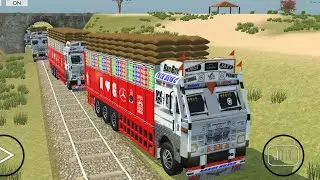 * Impossible Truck Challenge: Railway Tracks to City!@Druvtoyverse