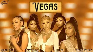 Doja Cat - Vegas ft. Nicki Minaj, Latto, & City Girls (Mashup)