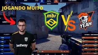 KNG JOGANDO MUITO & TRK ENCAIXOU PERFEITO NO TIME! - MIBR vs YEAH - CS_SUMMIT 6 - MELHORES MOMENTOS