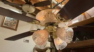 Quorum Crystal Series Ceiling Fan