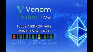 $1000 Airdrop | Venom | Venom Network | Venom Foundation | Mint Nft | Venom Nft |