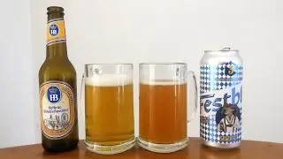 Festbier: USA vs Germany | Hofbr&auml;u Oktoberfestbier (Bavaria) vs 3 Sons Brewing Festbier (Florida)