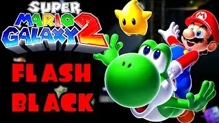 Super Mario Galaxy 2 100% Walkthrough 🌌 Flash Black Galaxy & Comet Medal #1