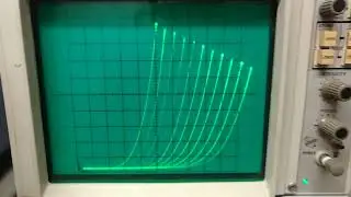 Tube Valve selection with Tektronix curve tracer