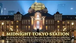 Midnight Tokyo Station: Melancholy Jazzhop & Lofi Mix (Solitary Winter Night / Soft Female Vocal)