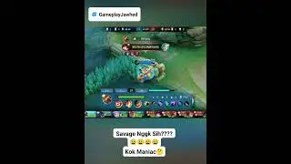 Kang Sruduk Jawhed Gagal Savage #gameplayjawhead #mobilelegends