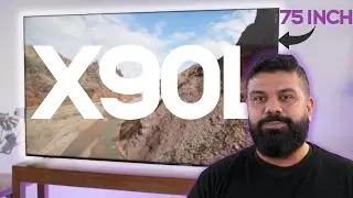 Massive 75 Inch Sony X90L With Full Array LED Panel