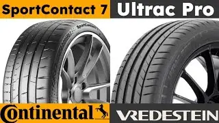 Continental SportContact 7 против Vredestein Ultrac Pro