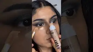 Recreating Yennefer for the witcher&rsquo;s makeup look under ₹300 #ytshorts #makeup #thewitcher #yennefer