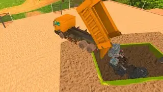 driving show  garbage truck trailer  game play model mini City Cleaner