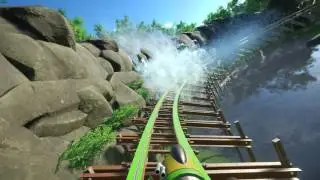 Planet Coaster Tropical Thunder POV
