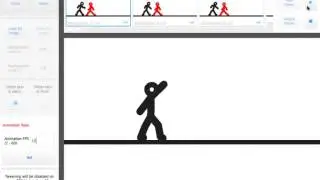 My stickfigure fighting animation