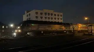 NJT 4502 On RVL Train 8545 With Amazing Hornshow At Bound Brook 9/26/24