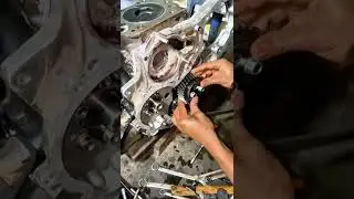 How to feed Engine Timing Gear ? #timinggear #timing #enginetiming #rxmechanic #fypシ゚