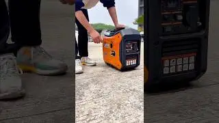 220V Silent Frequency Conversion Generator#generator #gasolinegenerator #invertergenerator