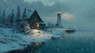 Gio3h30Snowy Winter Night Wind Sounds | Peaceful Cold Ambience for Deep and Restful Sleep