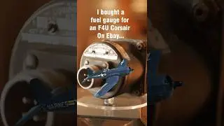 WWII F4U Corsair Fuel Gauge   #shorts #dcs #dcsworld #f4u #wwii