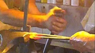 Frank Turley makes Tongs in a Coal Fired Forge