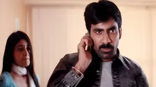 डराने की कोशिश मत कर 24 घंटे हैं तेरे पास | The Return Of Sikander Climax Scene | Ravi Teja, Shriya