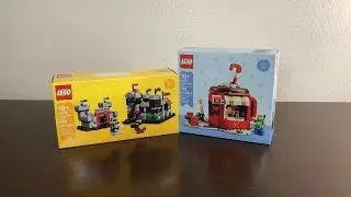 Обзор набора Lego &laquo;Подставка для горячего шоколада и мини-рыцарский замок&raquo; в качестве подарка за ...