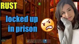 Pokimane got tricked and locked up in a prison | OTV RUST