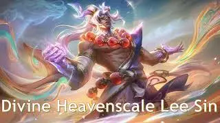 Trang Phục Lee Sin Thi&ecirc;n Cung Thần Long - Th&aacute;nh Thần | Divine Heavenscale Lee Sin Skin | LeeSin Skin