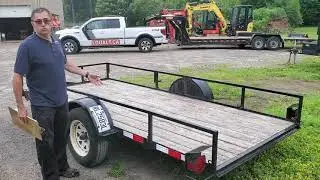 Sp&eacute;cifications d'une remorque 5x12pi pour transporter un vtt