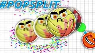 Agar.io // Popsplit Montage #2 // Best Popsplits