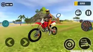 Motocross Beach Bike Stunt Racing 2018 | New Bike Unlocked Impossible Stunts - Android GamePlay HD