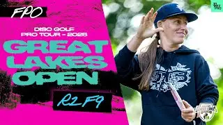 2025 Discraft Great Lakes Open | FPO R2F9 | Pierce, Handley, Gannon, Scoggins | Jomez Disc Golf