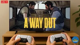 🔴 A Way Out LIVE - Part 3 | Best 2 Players Split Screen Gameplay on PS5
