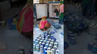 Blue Pottery of Jaipur : Rajasthan Art and Culture : Ras Prelims Bits #RASPrelims2023 #tejcivils