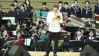 ② 朝ドラ主題歌 瞳 ＆ ワンピース 主題歌 ウィーアー BY 中川英二郎 with 長崎県央・島原地区中学校 IN 長崎吹奏楽祭 2020