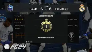 *AVOIDING RELEGATION IN DIVISION 1* - Online Seasons (Division 1) - EA SPORTS FC 24 (PS5)